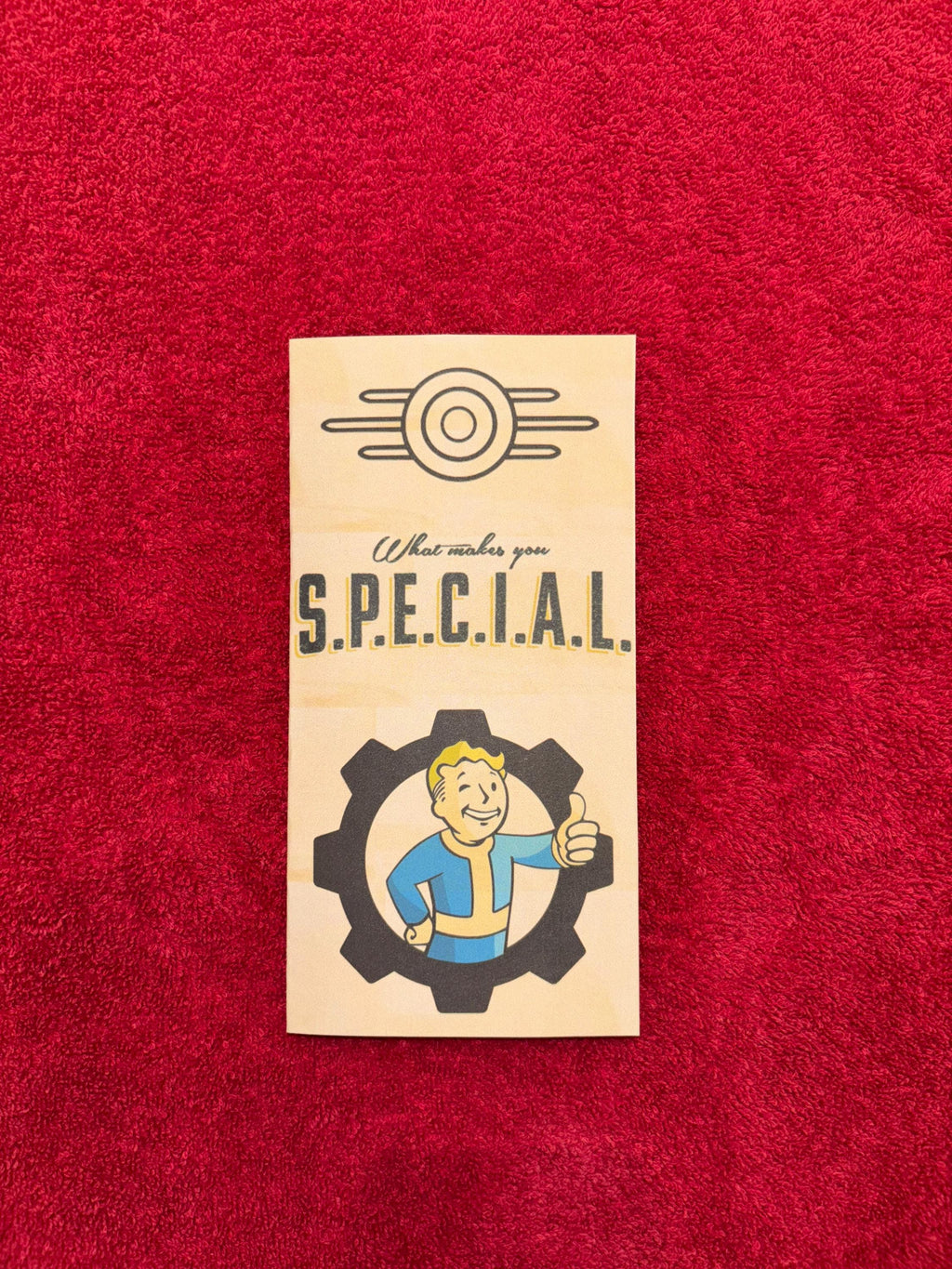 Fallout Customizable SPECIAL Perk Tree Brochure