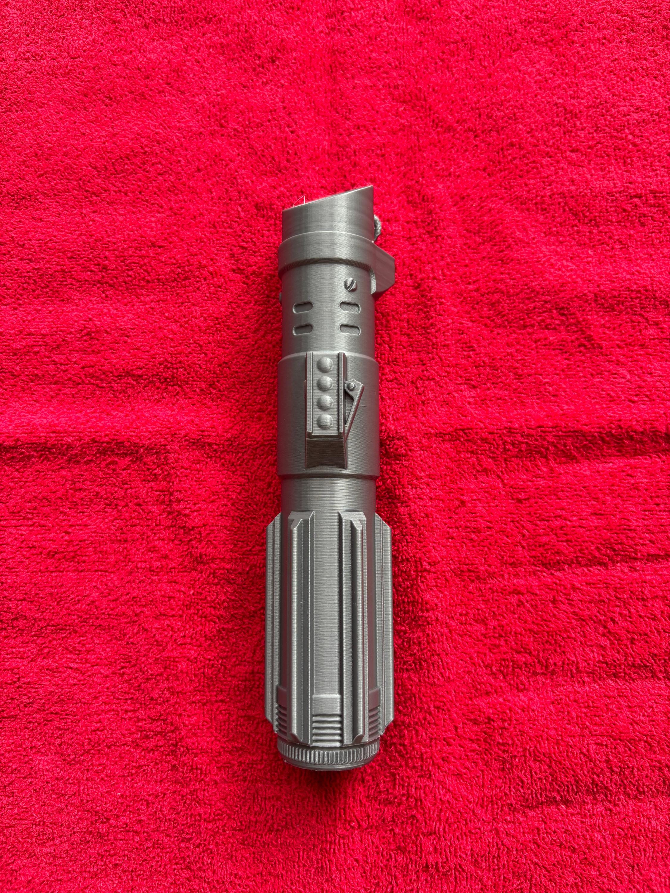 3D Printed Anakin Skywalker Lightsaber Prop With Extendable Blade