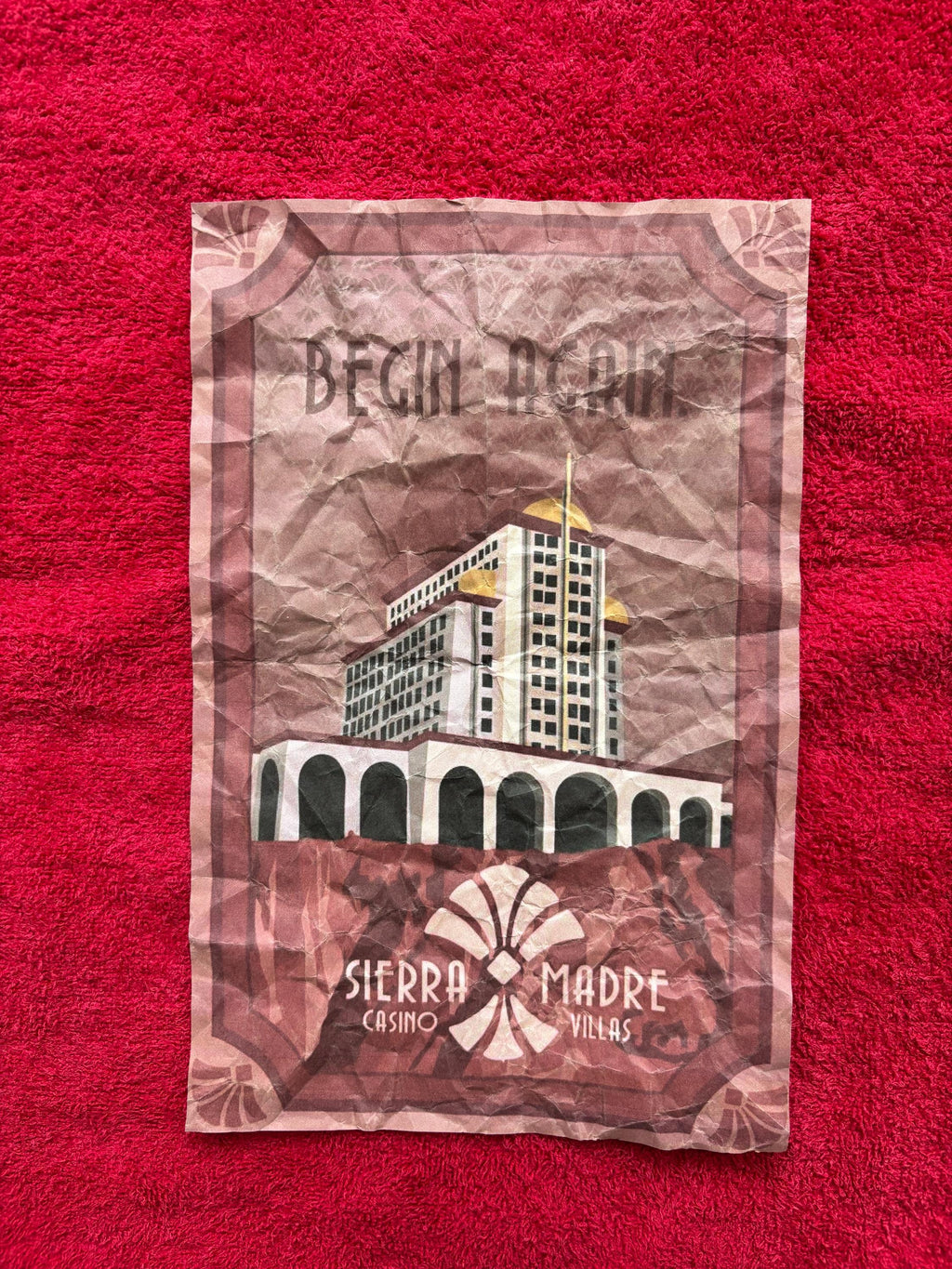 Fallout New Vegas Sierra Madre Casino Poster