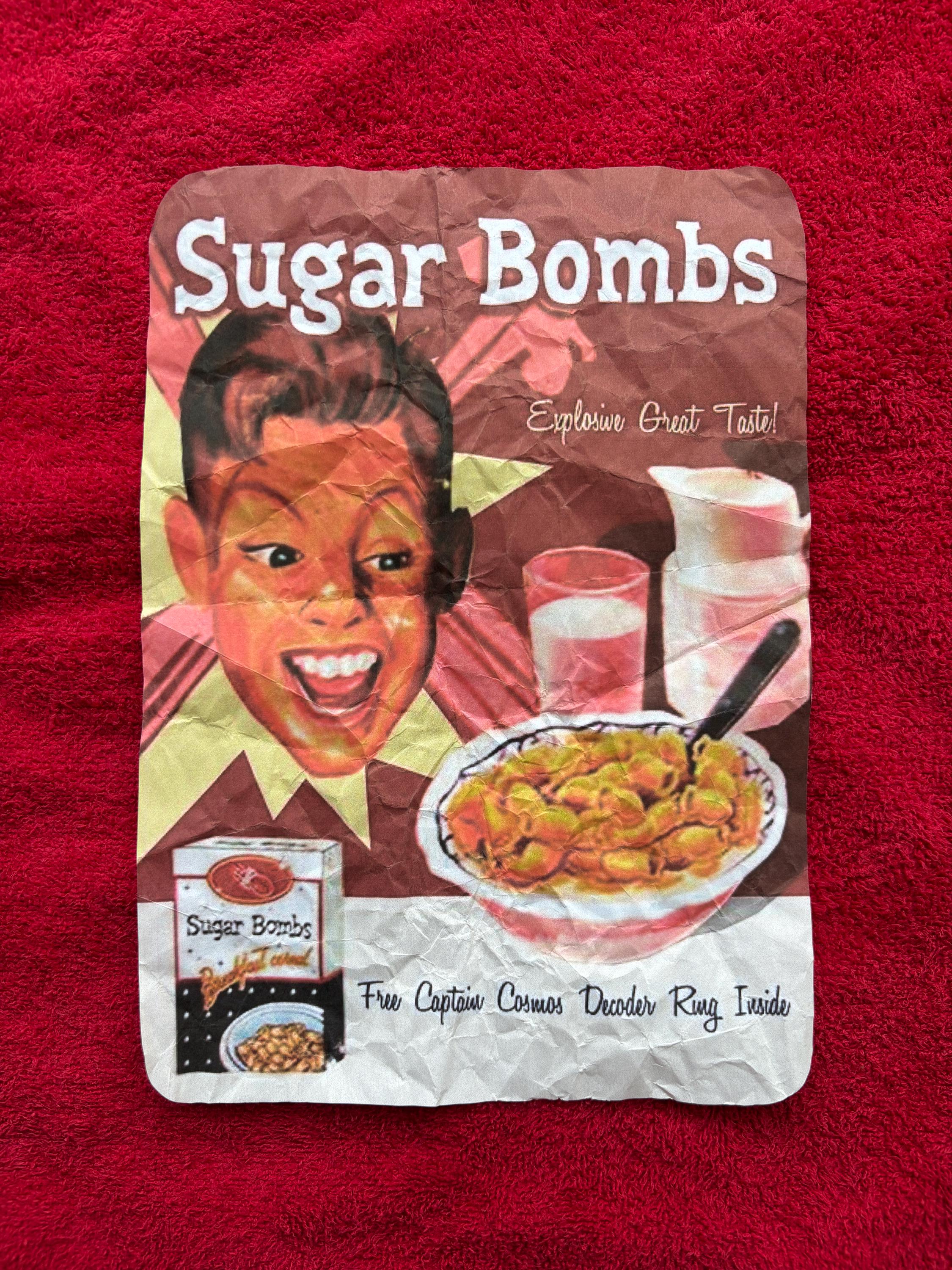 Fallout Sugar Bombs Retro Advertisement Flyer