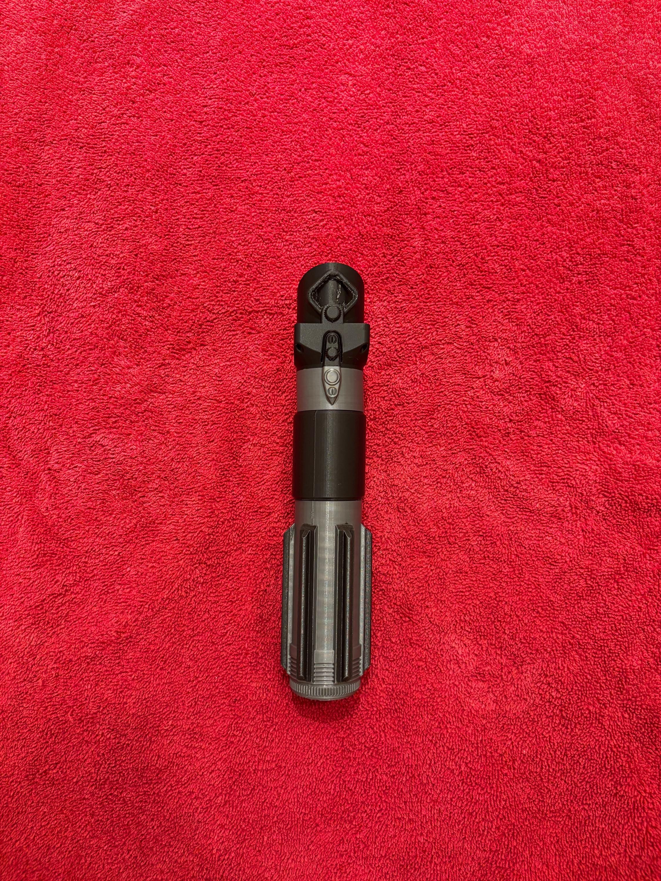 3D Printed Darth Vader Lightsaber Prop With Collapsible Blade